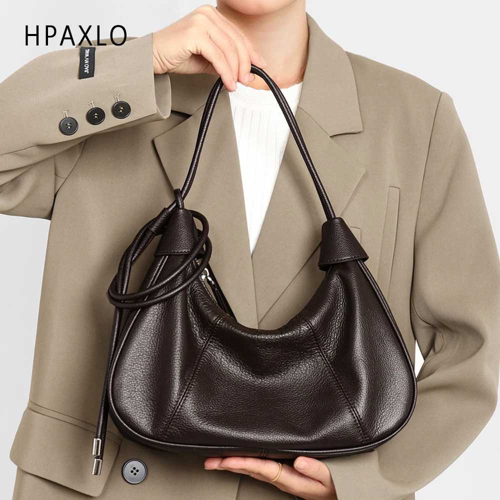 New Vintage Style Shoulder Bag Women Genuine Leather Crossbody Purse Small Top Handle Tote Luxury Designer Handbag Women's bag X261016