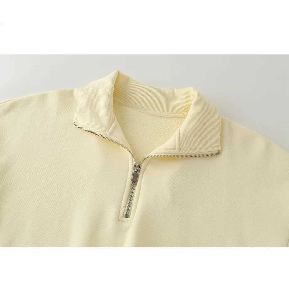 Fall Men's Jackets KONDALA Women Casual Stand-Collar Sweatshirt Chic Sports Style Zip-up Pullover 2026 Autumn Trendy Streetwear Chic Lady Tops