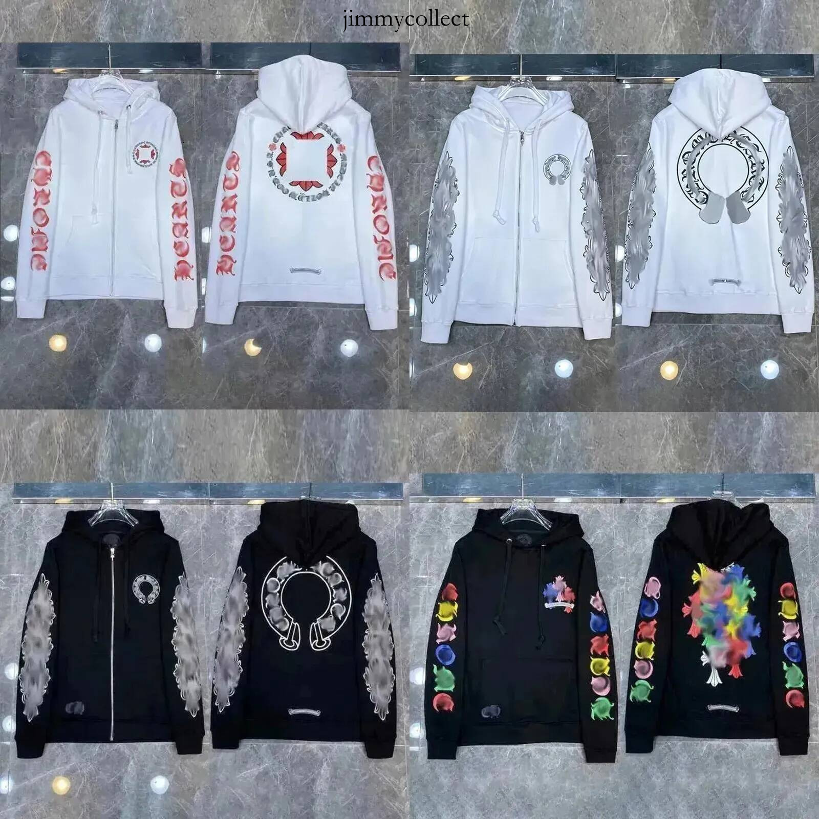 Chromelies Designer Hoodies Mens Cotton Hoody Zip Up Hoodie Long Sleeve Graphic Sweatshirt Sanskrit Letter Print Hooded Pullover Top aaf