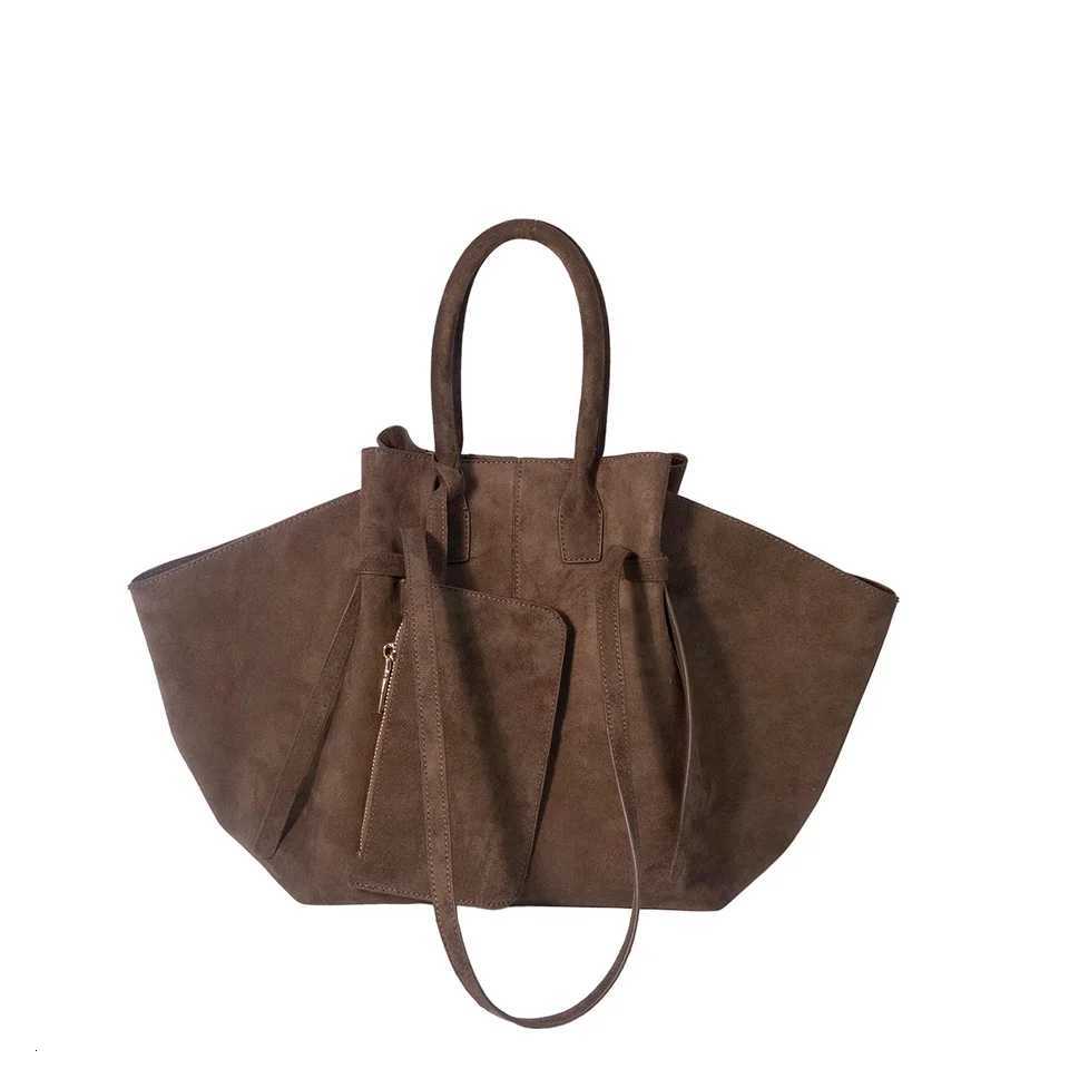 JIOMAY 2026 Women's New Vintage Tote Bag Large Suede Shoulder Bag Retro High-quality Handbag And Underarm Bag X261016
