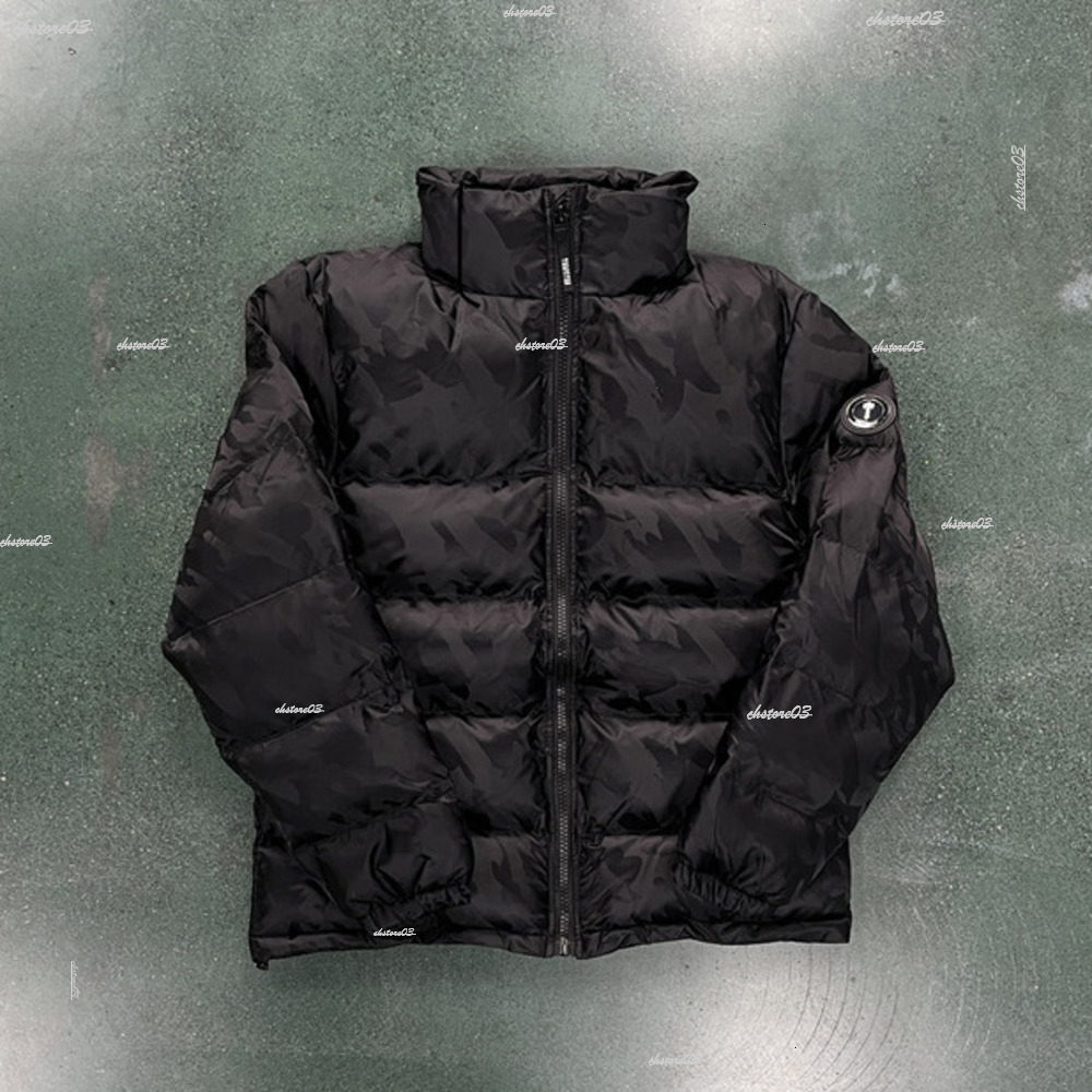 Trapness Star Down Jacket Men's Designer Jackets London Shooters Windbreaker Zipper Embroidered Insulated Winter Warmer Trapstarse Puffer Jacke