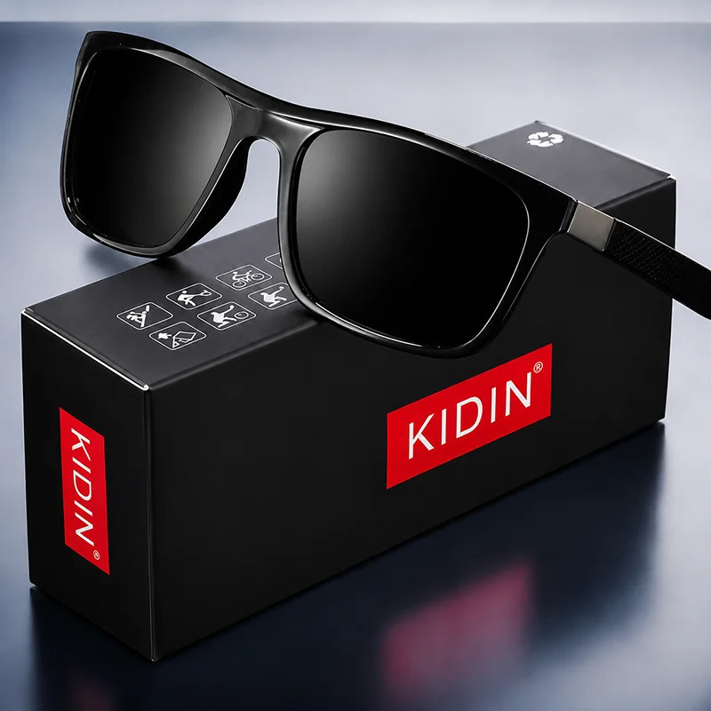 Square Vintage Polarized Sports Sunglasses Men Women Driving Outdoor Fishing Sun Glasses UV400 Hiking Cycling Shield Sunglasses 261016