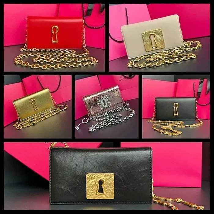 Shoulder Bags 2026 New Genuine Leather High quality version of Devil's Eye Deluxe Bag Necklace Jewelry with box package H261016