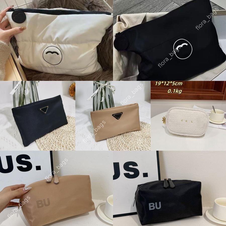 Women Cosmetic Bag Designer Multi Styles Nylon Makeup Pouch Large Capacity Travel Toiletry Bag Portable Zipper Cosmetic Storage Organizer for Daily