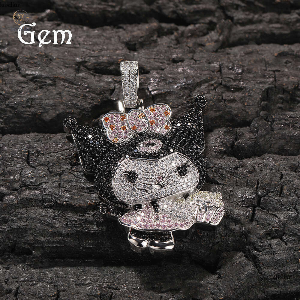 Ancient Cute New Harajuku Girl Sweet Style Cartoon Kuromi Gift for Students and Best Friends Niche Light Luxury Pendant e