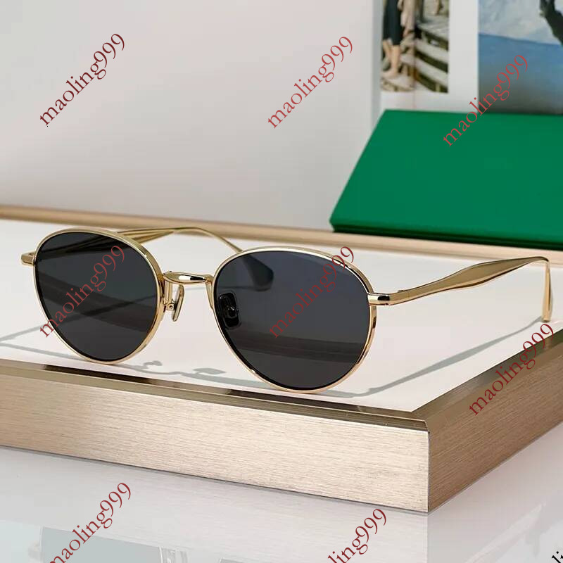Designer Mens and Womens Round Metal Frame Acid Ester Fiber B1396S Luxury Outdoor Sunglasses Travel Goggles with Boxed UV Protective Glasses