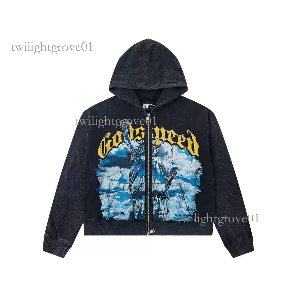 Godspeeding Hoodies Mens Designer Fashion Brand Hoodie Printing Diverse Trend High Quality High Street Autumn Winter Hot Selling Godspeedy Sweatshir