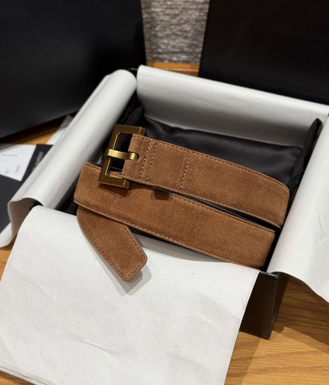 Luxury Suede Belt 30mm Women Mens Designer Belts Genuine Leather Gold Buckle Cintura for Womens Designers Cinture Cintura Khaki Accessories Retro Dr