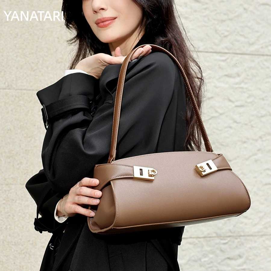 Cross Body YANATARI Genuine leather large capacity handbags tote bag high quality shoulder bag women bags new fashion vintage bag H261016