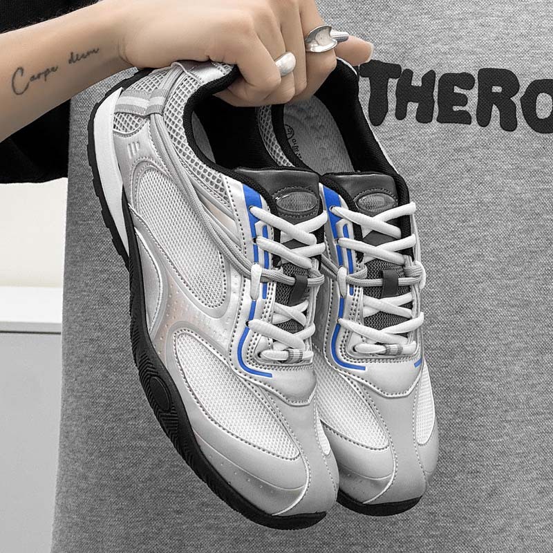 2026 New Casual Sports Breathable Mesh Trendy Versatile Dad Shoes, Men's - Bl01