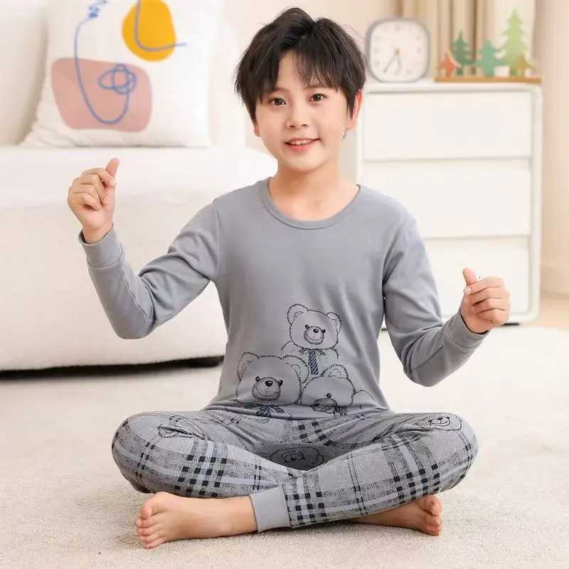Sets Boys Pajamas Pajamas Animal Children's Sleepwear Kids Nightwear 100 Cotton Spring Autumn Boy Pyjamas Homewear Night WearW261016
