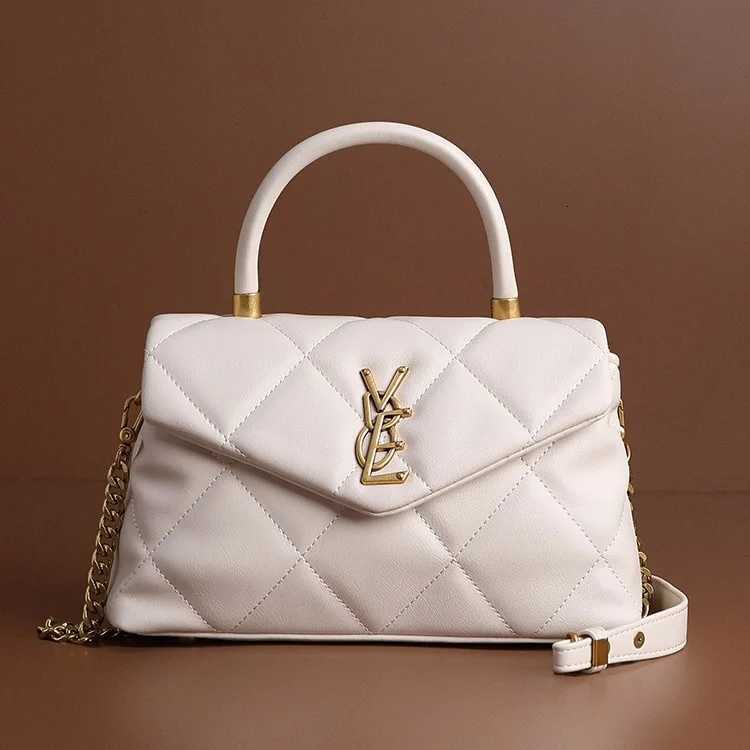 Shoulder Bags 2025 new diamond grid handbag fashion chain versatile shoulder crossbody bag H261016