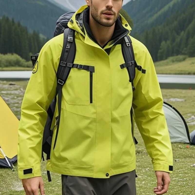 Outdoor Jackets Hoodies Outdoor Softshell s for Men Waterproof Zip Up Hooded Outerwear Coats with Zipper kets Hiking Cam Clothes MenT261016