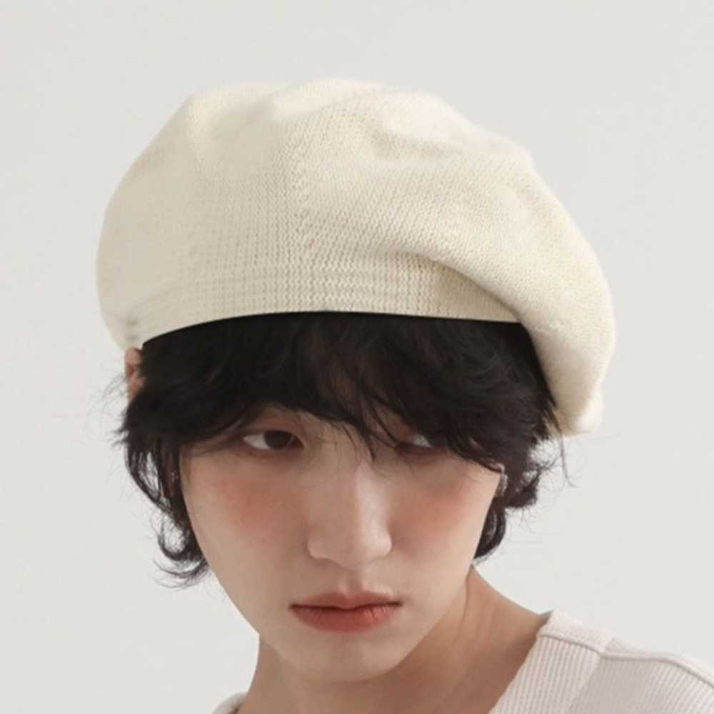 Knitted Fashion Women Berets Keep Warm Solid Color Painter Caps Korean Style Elastic British Beanie Hat Ladies S261016ZWIM