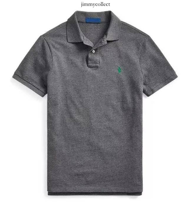 Quality Spring Luxury Italy Men T Designer Shirts High Street Embroidery small horse Printing Clothing Mens Brand polo Shirt size S 2XL ad 847