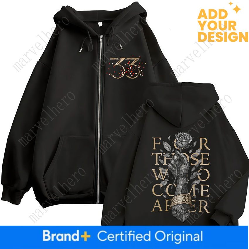 Game Clair Obscur Expedition For Those Who Come After Zipper Hoodies Men Women Long Sleeves Zip Up Sweatshirts Jackets Coats