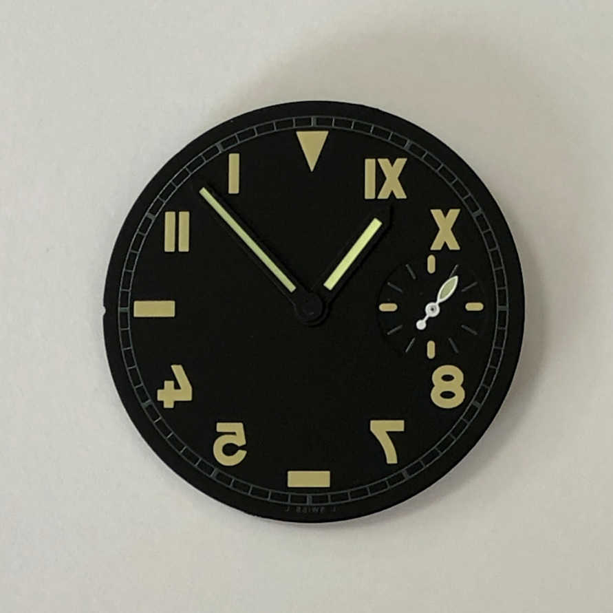 Luminous 36mm Dial 45mm 316L Stainless Steel 6497 Case ST3600 Hands Fit ETA6497 / ST3600 ment cessories BK0816-25 S2610160EDJ
