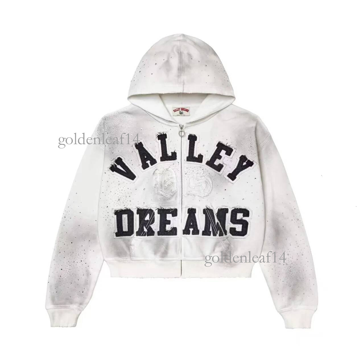 valleylys Jacket European And Personalized Street Wear Designer Mens Zip Up Jacket valleylys Hoodie Couple's Hoodie American Retro Zip Up Jacke