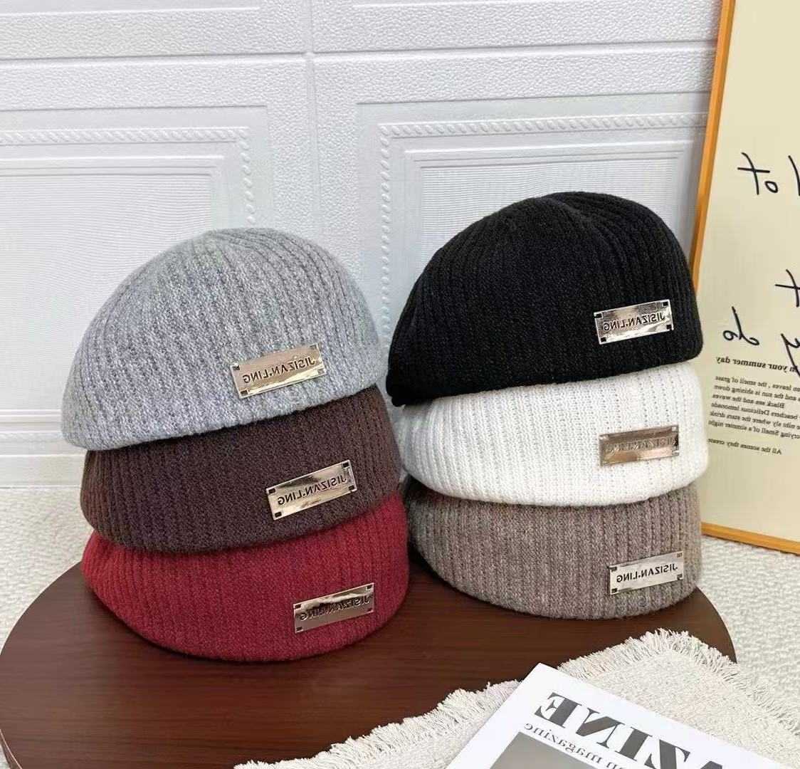 Label Letter Against Wear Beret Women's Autumn And Winter Outdoor Fashionable Retro Versatile Tidal Current Painter Hats S2610162SK6