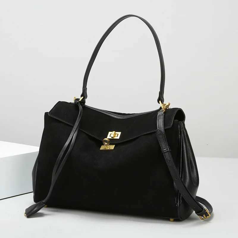 Shoulder Bags 2025 Luxury Woman Bags Tote Premium Soft Leather Handbag Fashion Travel Crossbody Bag For Women Business Briefcase X261016