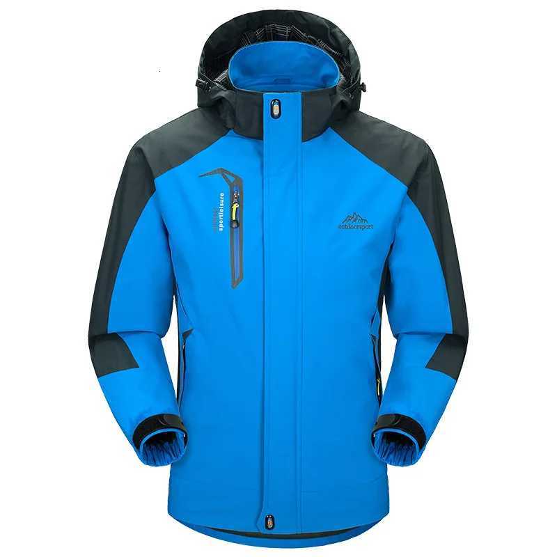 Outdoor Jackets Hoodies Men's-Waterproof-Windproof-Rain--Hiking-king-Ski-Outdoor-Sports-Coat-Lightweight-Packab-Hooded-Raincoat-for-TravelT2610