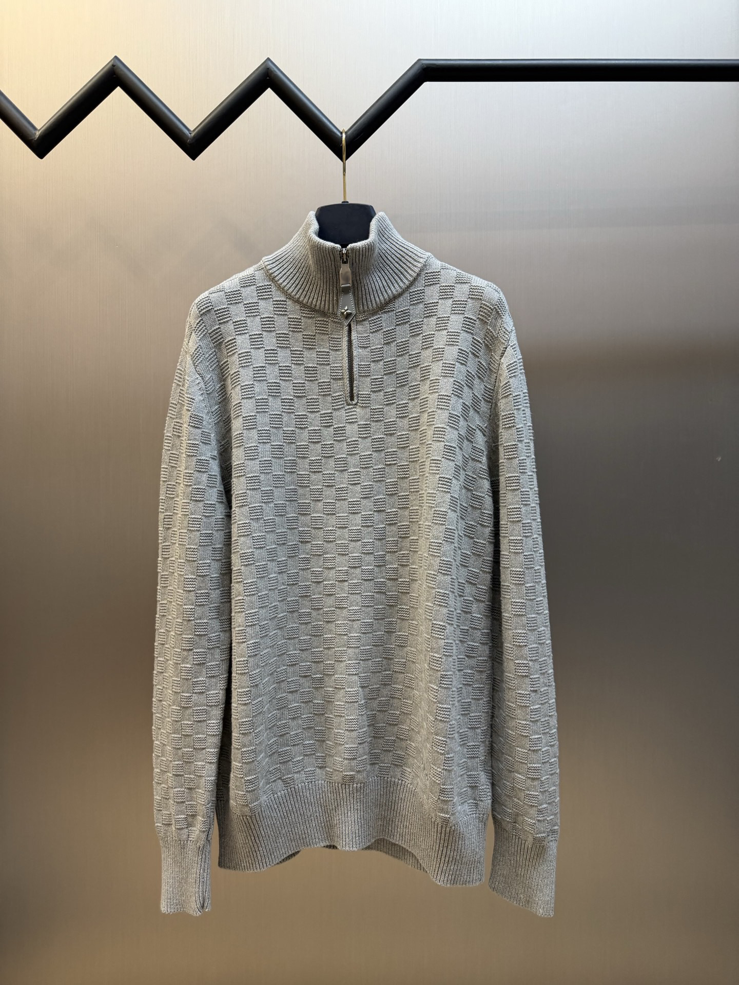 Men's Plus Size Sweaters hoodies in autumn / winter 2026acquard knitting machine e Custom jnlarged detail crew neck cotton W447456