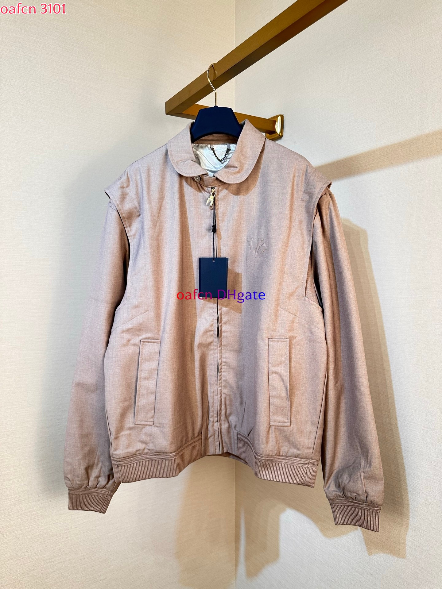 Mens windbreaker wind breaker jacket designer clothes Outerwear Male Coats Casual Men's Clothing Pilot jacket drawstring pants pleated casual p
