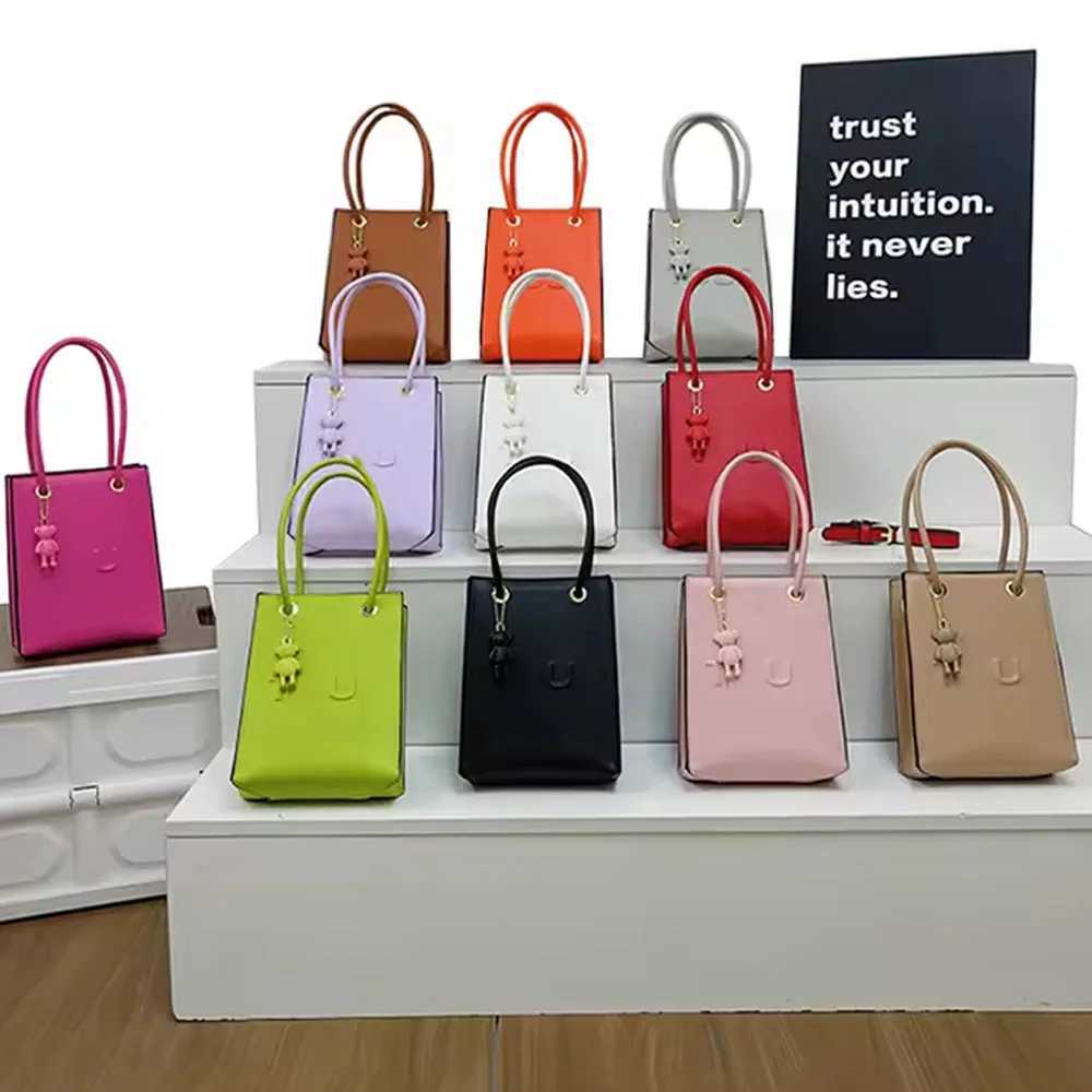 2026 HOT Small Square Bag Solid Color Mobile Phone Bag Women New Handbag Fashion Shoulder Casual Crossbody Q261016