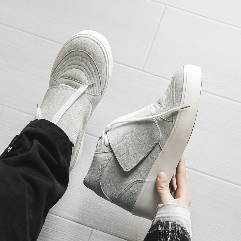 2026 New High-Street Niche Hip-Hop Design Men's Shoes, Trendy High-Top Casual Sneakers, Available X156