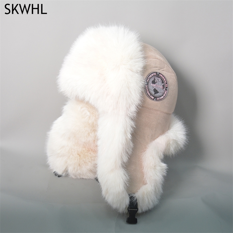 2026 Mens Women Unisex Warm Trapper Trooper Earflap Winter Flaps Ski Hat Bomber Hats Russian Faux Fur 261012