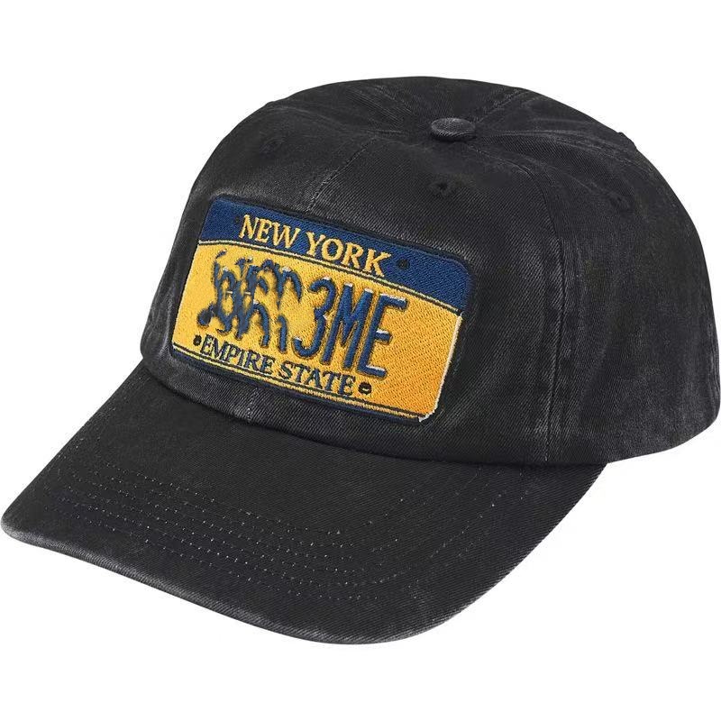 26SS SUP Baseball Hat Date Designer Sun Cap Lace Up Pêcheur Chapeaux Deux Côtés Motif Unisexe Casquettes Extérieures Mulit Way Arc de Triomphe