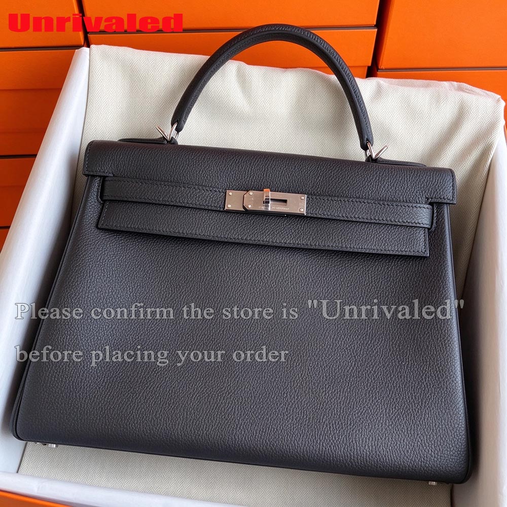 Mirror Quality KL Handbag Purses Luxury Designer Shoulder Bag For Women 2026 Trends Waxy Thread Hand Sewing REAL ITALY TOGO LEATHER Tote Bags with C
