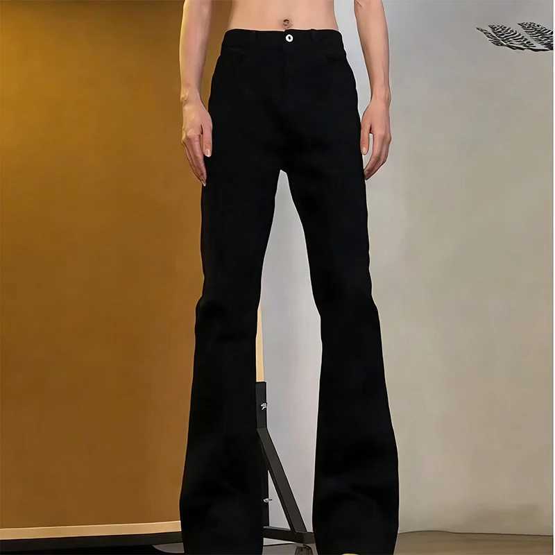 Men's Jeans Men New Versatile American Style Vintage Blue Jeans Spring Autumn Trend Baggy Straight Leg Comfortable Men's Denim TrousersT26