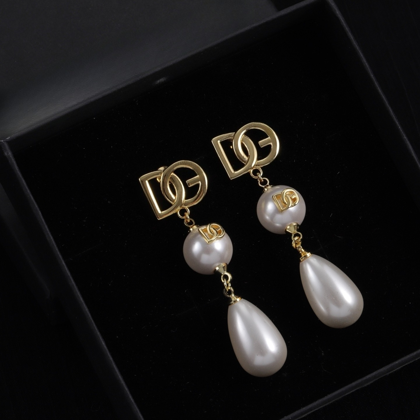 Designer Earrings Stud earring Fashion 18K Gold Plated Earring Women Crystal Rhinestone Pearl Earring Love Gifts
