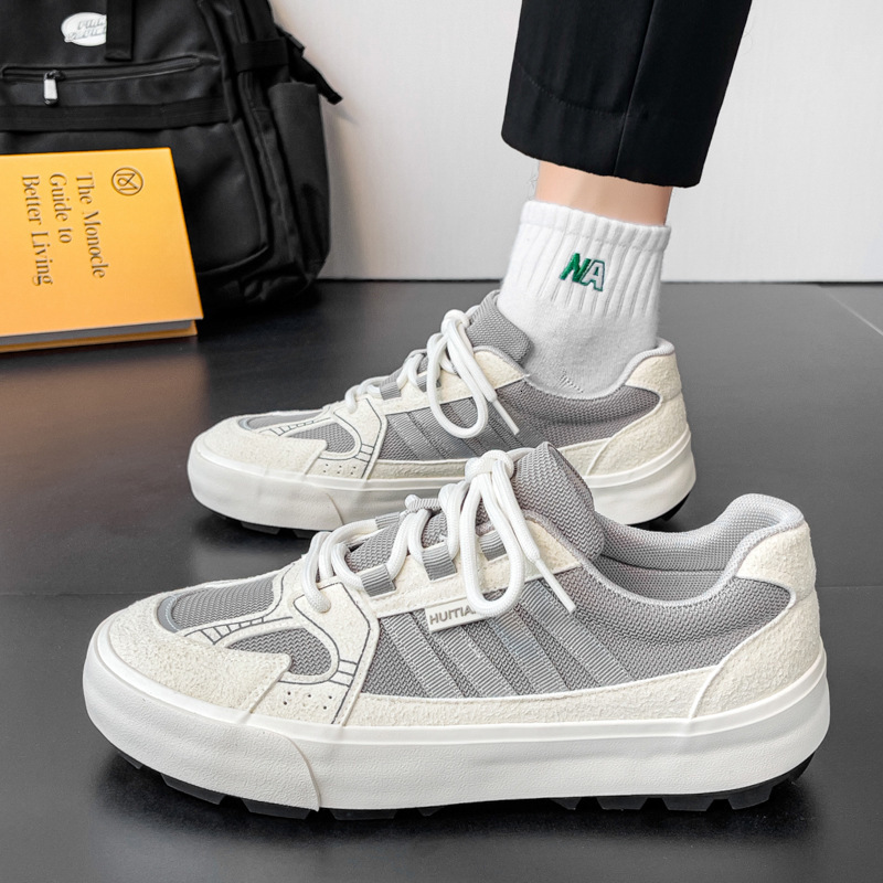 2026 New Low-Top Canvas Sneakers, Casual Athletic Dexun Brand, Niche Breathable Skate Shoes, Men's , Hta-10