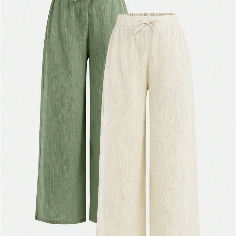 Fashionable Style MultiPurpose Trendy Elegant Comfortable Womens Long Pants Set of Two Pieces 261014