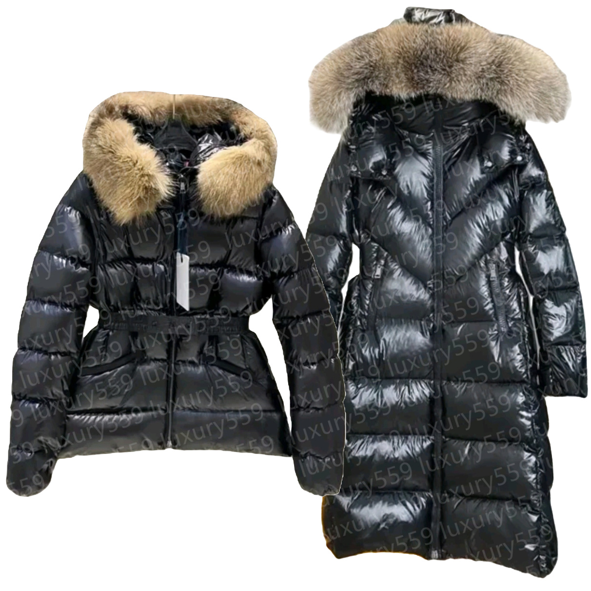 Womens puffer jacket down designer coats winter jackets hooded collar warm fashion parkas fur parka designer jackets high quality coats women luxury