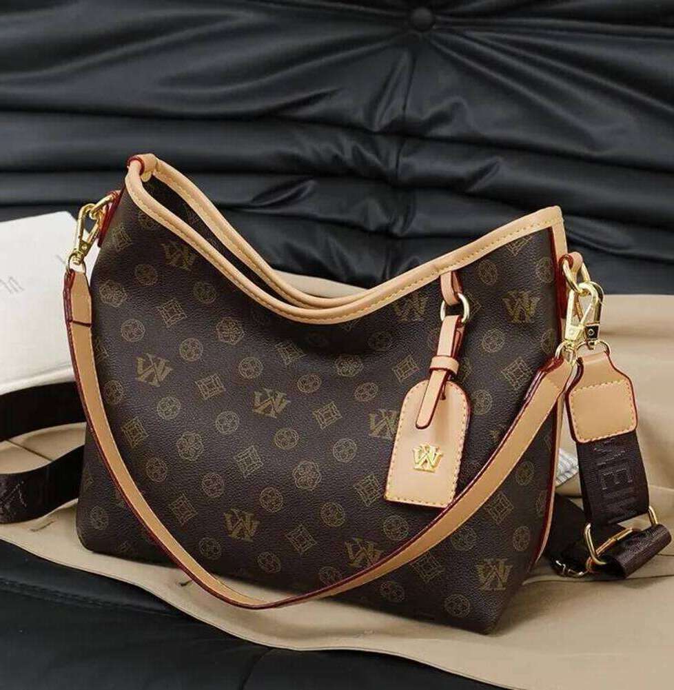 Shoulder Bag Wkwk Brandr fashion Fashion Womens Fashionable Printed Handbag Versatile And Elegant Single Shoulder Crossbody For Middle Tote Bag Desi