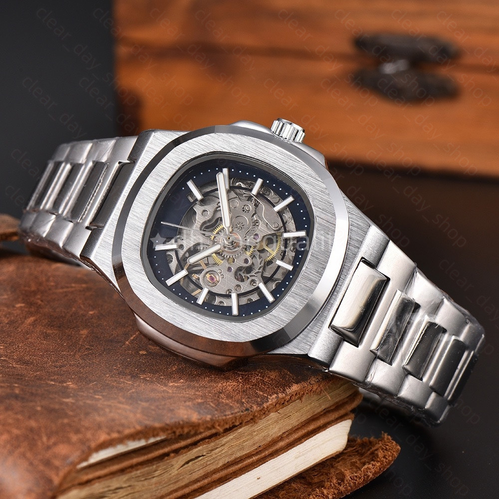 AAA Patekeities Philipeities Watch Luxury Designer Watch Mens Nautilius Watch Pataked Philipeitly Watch Chronograph Watch Quartz/Automatic Watch Wit