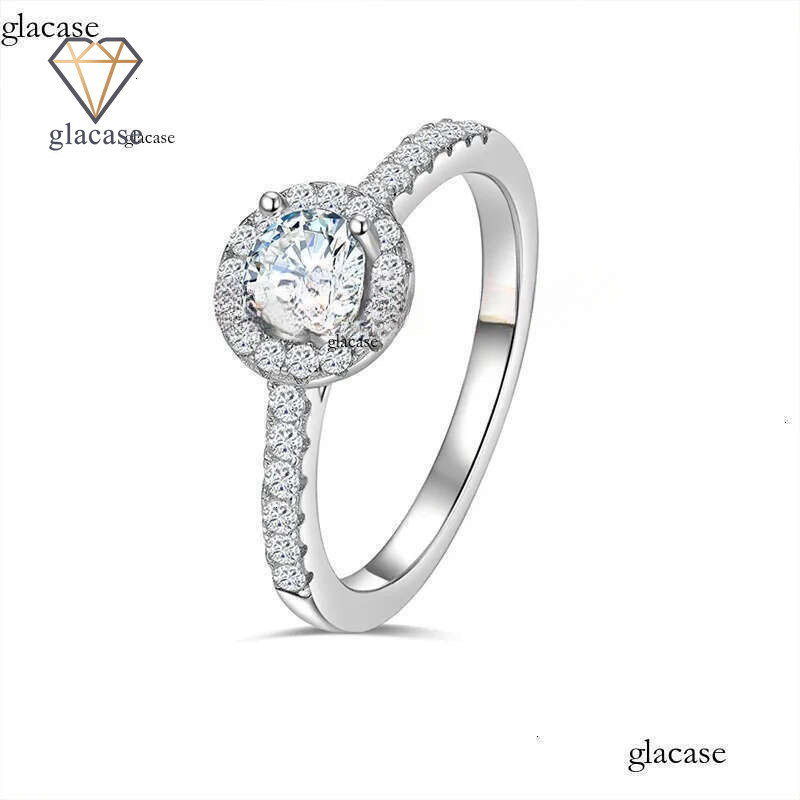 Popular Design Moissanite Eternity Ring Sterling Sier Engagement Womens Wedding With High Quality