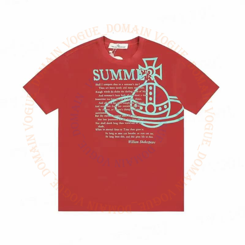 designer Wood Men's Viviannens Brand Clothing Mens Womens Summer Shirt With Letters Cotton Jersey High Quality T Shirts Top fe6
