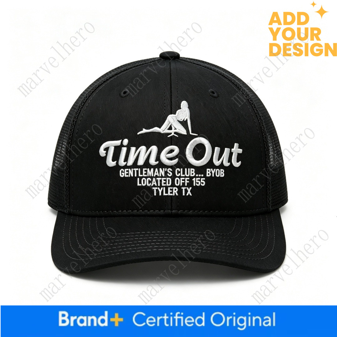 European American Street Style Color Block Mesh Trucker Hat With Fun Text And Character Embroidery Breathable Baseball Cap Factory Direct Sales