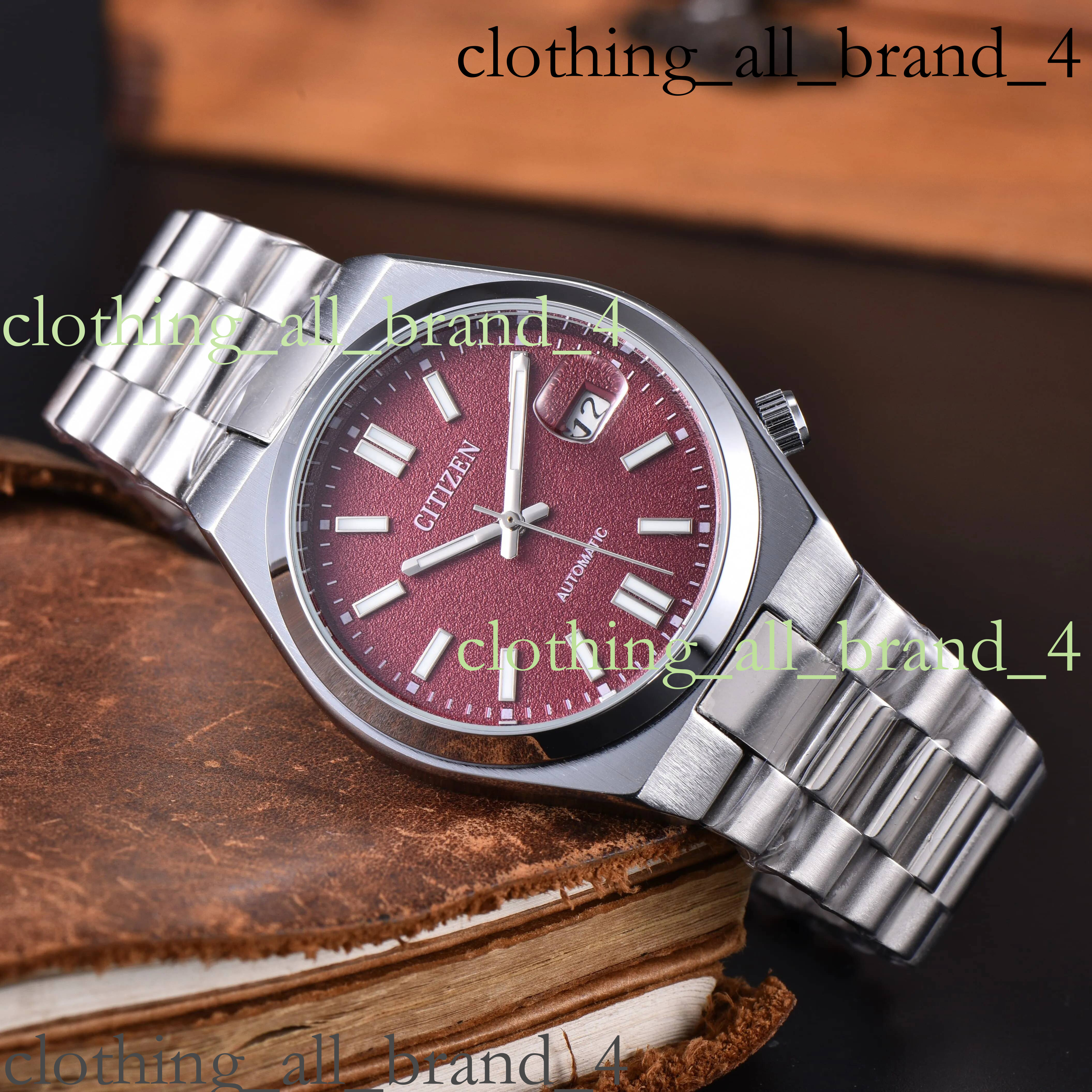 Citize Watch Men Luxury Trend Citi Quartz Calendar Waterproof Multi Function Fancy Round Stainless Automatic Date Designer High Quality Mens Citizen