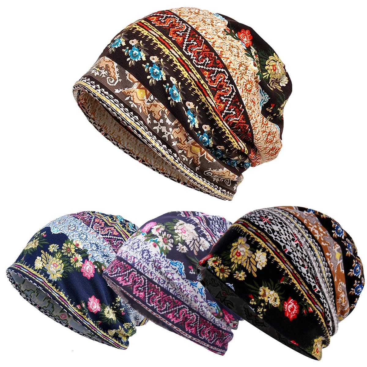 Beanie/Skull Caps Women's Baggy Slouchy Chemo Sleep Beanie Hat Skull CapT261017