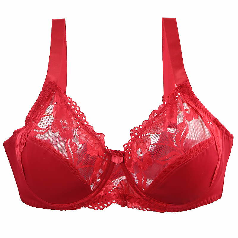 2024 New European American Large Size Underwear With Lace Gather Steel Ring Adjustable Collection Bra For Women Lingerie dongdumaoyi