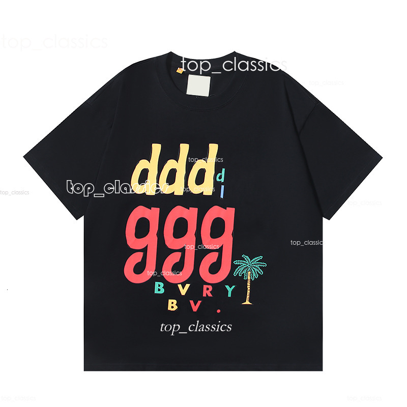 Gvgallery T Shirts For Men Fashion Brand Tees Mens Women Designers Summer Loose Fashion Tops Casual Street Shorts Sleeve Gellerydept Tshirts f9e