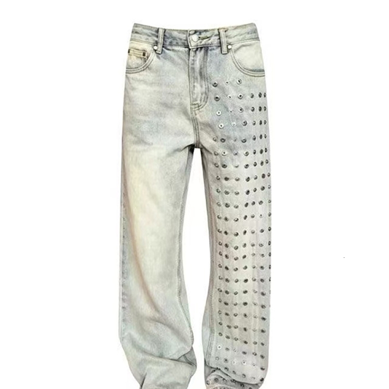 Women's Jean ner Baggy Denim Pants Y2K Japanese Harajuku Wide Fit American Retro Punk Goblin Core Long Trousers 261016
