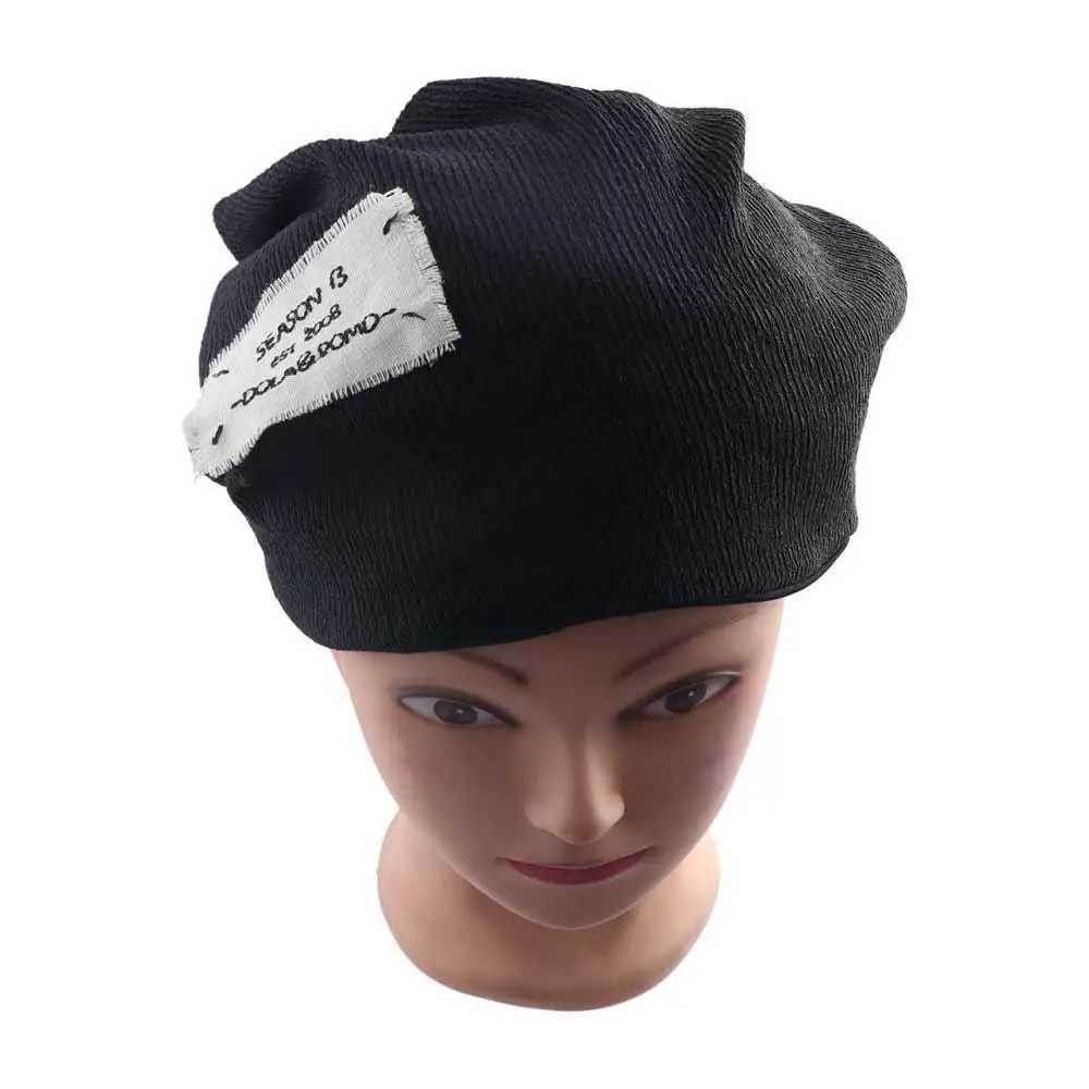 Beanie/Skull Caps Soft Elastic Summer Spring All-match Korean Style Stacking bonnet Men Skull cap Women Beanie Knitted HatT261017