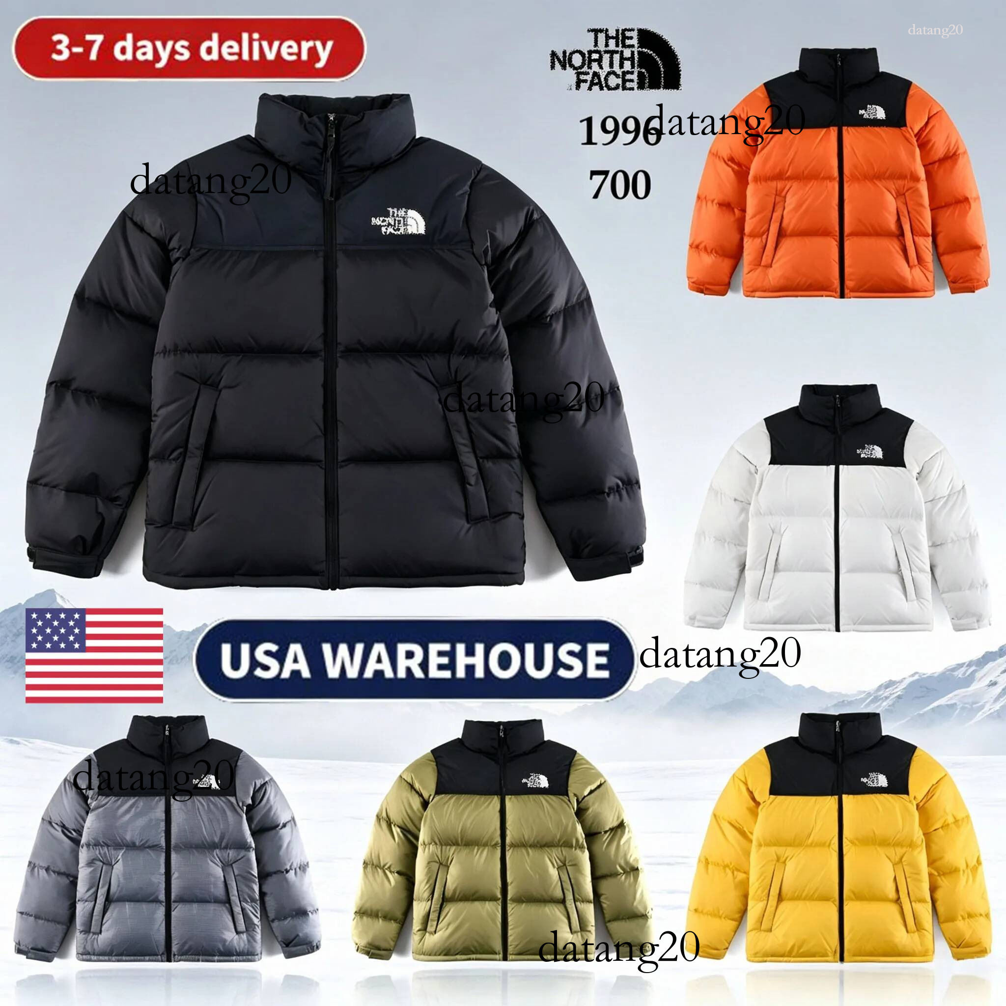 northnessity face700 Puffer Jacket Men Jacket Jackets Designer Jacket Winter Warm Windproof Jacket Puffer Jackets Fashion Man Woman Zipper Jackets 3
