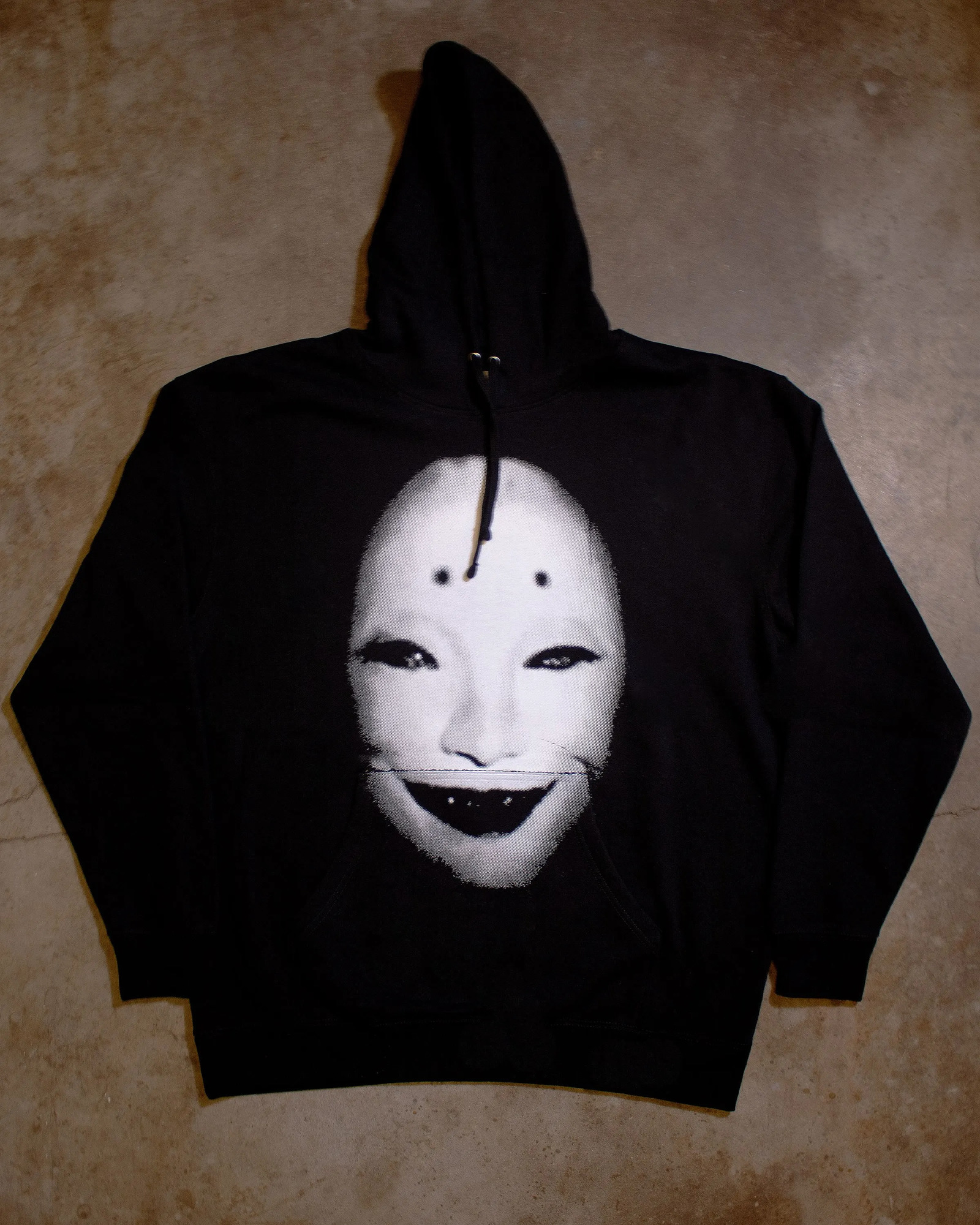 Harajuku Horror Face Hoodies Oversized Mens Womens Zipper Hoodie Hip Hop Couples Unisex Y2k Street Sweatshirt 261016